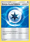Carte Énergie Garde Faiblesse 213/236