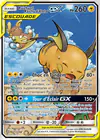 Carte Raichu et Raichu d'Alola GX 221/236