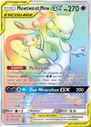 Carte Mewtwo et Mew GX 242/236
