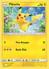 Carte Pikachu 19/68