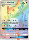 Carte Raichu GX 75/73