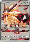 Carte Necrozma Crinière du Couchant GX 145/156