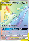 Carte Latias et Latios GX 190/181