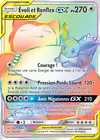 Carte Évoli et Ronflex GX 191/181