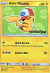Carte Pikachu de Sacha SM112/
