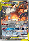 Carte Reshiram et Dracaufeu GX SM201/