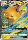 Carte Raichu GX SM213/