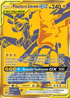 Carte Pikachu et Zekrom GX SM248/