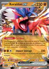 Carte Koraidon ex 125/198