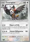 Carte Étouraptor 150/198