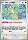 Carte Métamorph 132/165