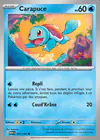 Carte Carapuce 007/165