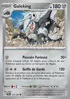 Carte Galeking 122/167