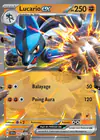 Carte Lucario ex 082/142