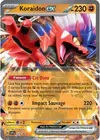 Carte Koraidon ex 029/