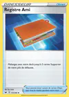 Carte Registre Ami 172/202