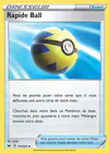 Carte Rapide Ball 179/202