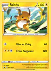 Carte Raichu 066/202