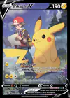 Carte Pikachu V TG16/TG30