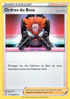 Carte Ordres du Boss 058/072