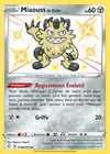 Carte Miaouss de Galar SV086/SV122