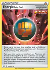 Carte Énergie Poing Final 141/163