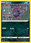 Carte Zorua 102/203