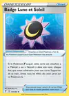Carte Badge Lune et Soleil 151/203