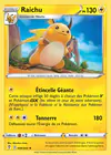 Carte Raichu 050/203