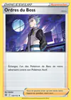 Carte Ordres du Boss 132/172