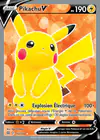 Carte Pikachu V 157/172