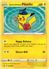 Carte Pikachu Livraison Spéciale SWSH074/