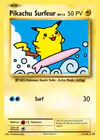 Carte Pikachu Surfeur 111/108