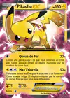Carte Pikachu EX XY84/