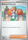Carte Recherches Professorales 085/086